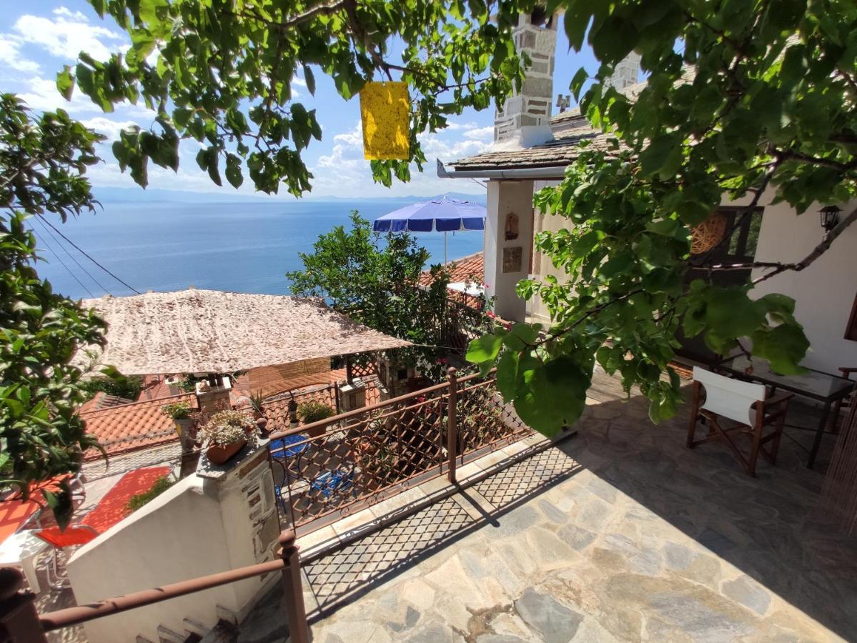 The Pagasetic Balcony - Magestic Sea Cottage Volos Exterior foto