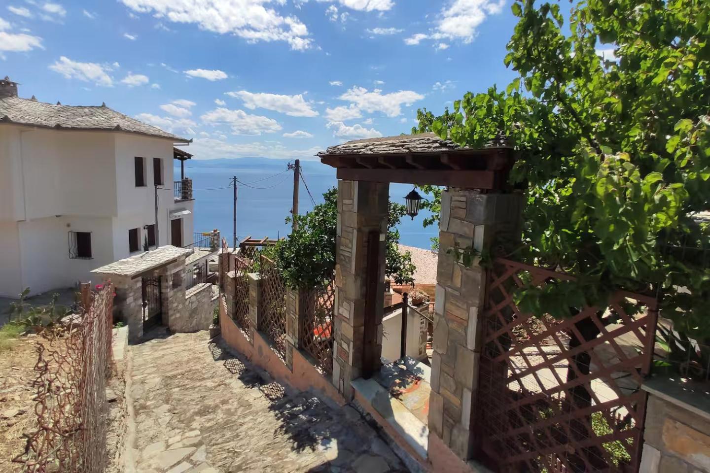 The Pagasetic Balcony - Magestic Sea Cottage Volos Exterior foto