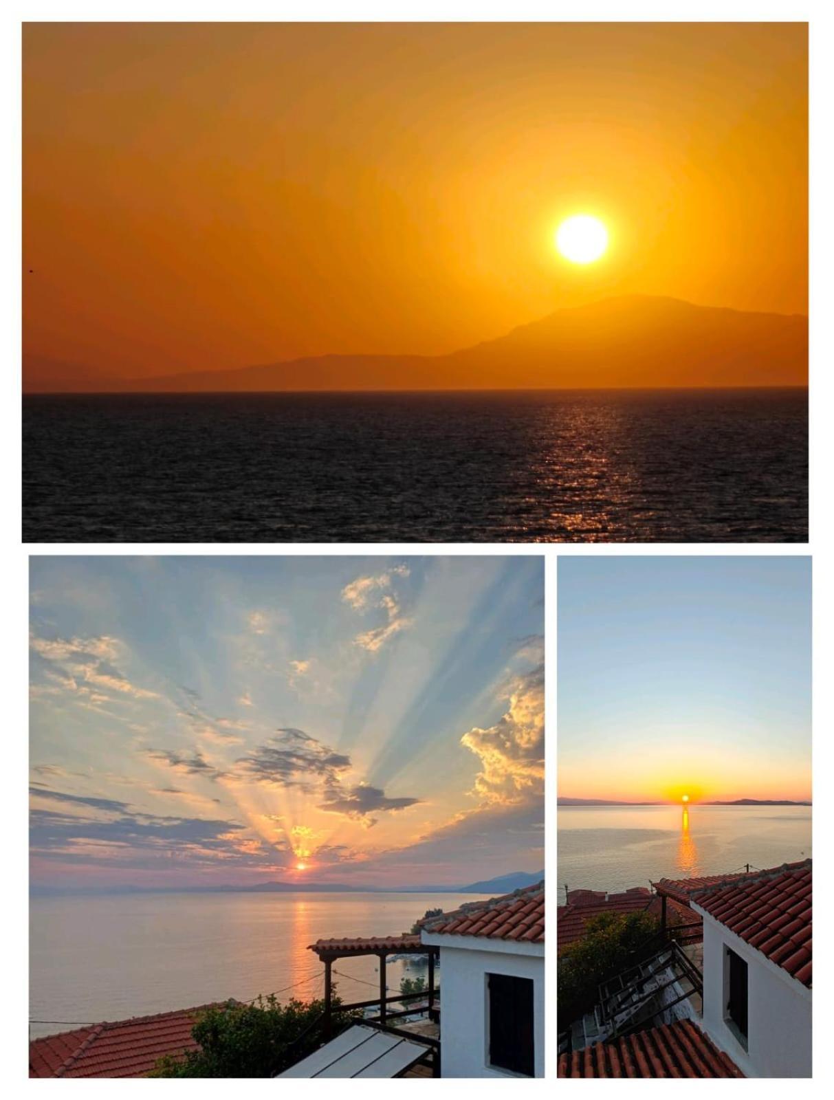 The Pagasetic Balcony - Magestic Sea Cottage Volos Exterior foto